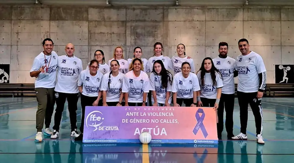F&uacute;tbol y unidad contra la violencia de g&eacute;nero en el Centro Penitenciario de Ceuta (1)