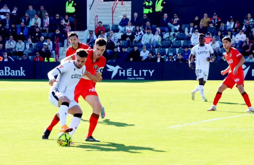 Encuentro entre la AD Ceuta FC y el Burgos CF. Foto: Abdeselam Mohamed