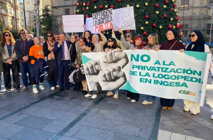 Concentraci&oacute;n para la integraci&oacute;n de logopedas en la plantilla del INGESA _ Pablo Mat&eacute;s