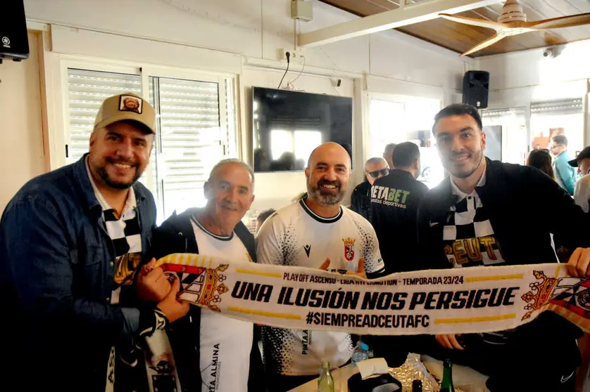 Encuentro entre la AD Ceuta FC y el Burgos CF. Foto: Rub&eacute;n B&aacute;ez