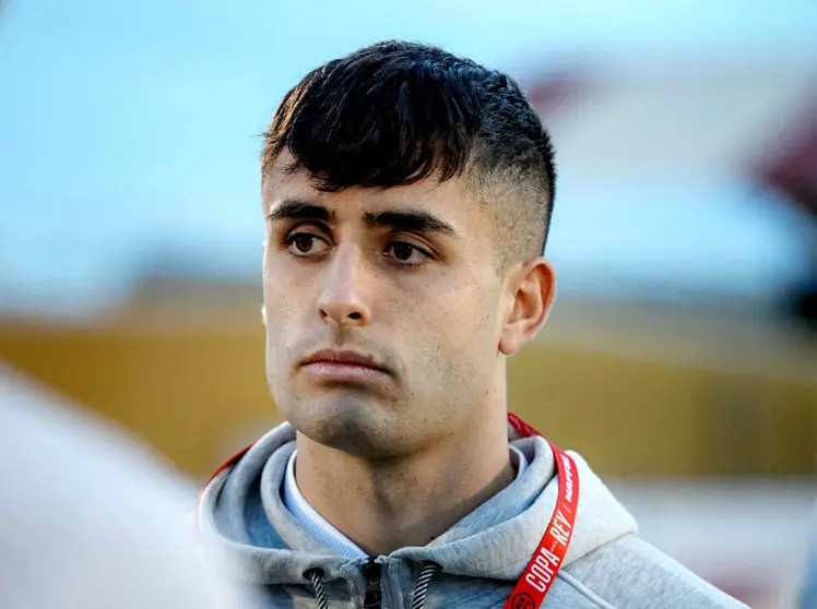 Josema, futbolista del filial de la AD Ceuta FC. Foto: Zaki