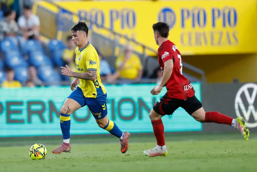 Encuentro ente la UD Las Palmas y el CD Mirand&eacute;s. Foto: @UDLP_Oficial