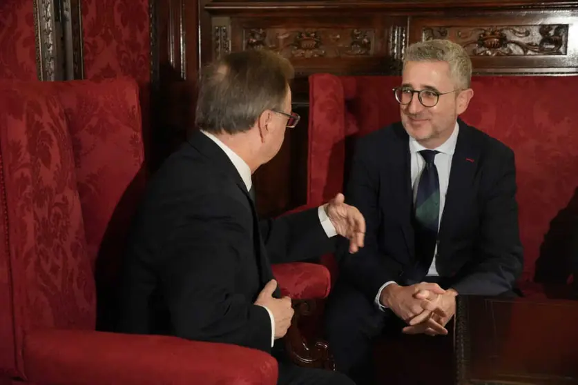 El presidente de la Ciudad junto al secretario de Estado de Pol&iacute;tica Territorial / Ciudad Aut&oacute;noma de Ceuta
