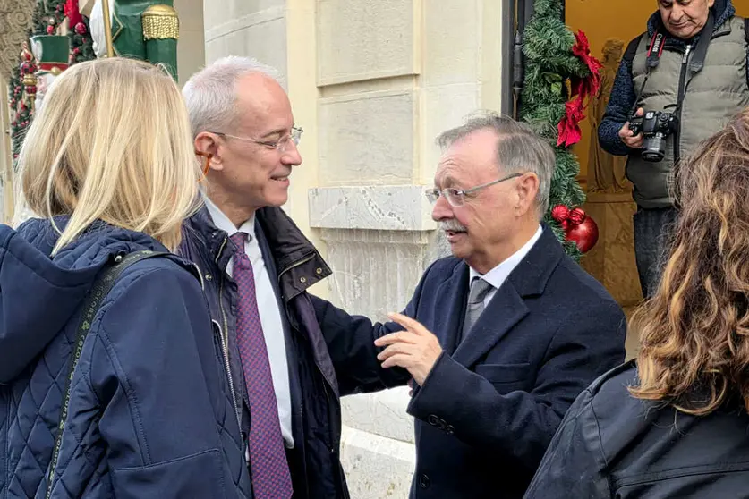 El presidente de la Ciudad junto al secretario de Estado de Hacienda _ Laura Ortiz