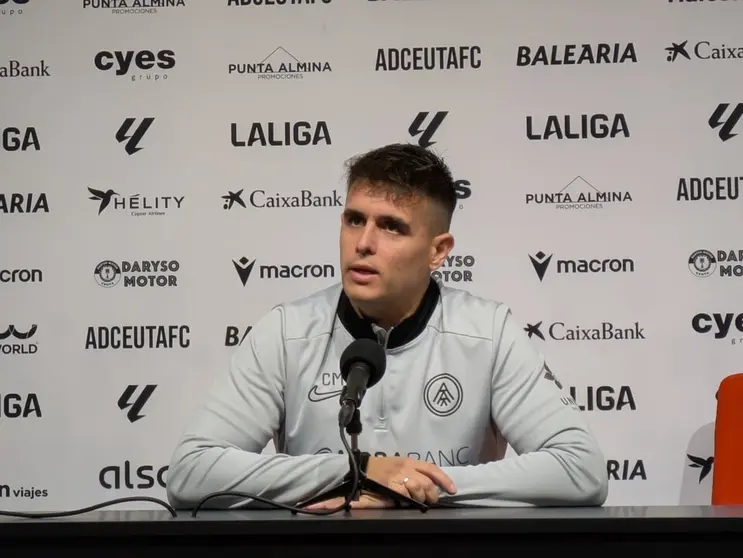 Carles Manso en la rueda de prensa del Alfonso Murube. Foto: Rub&eacute;n B&aacute;ez.