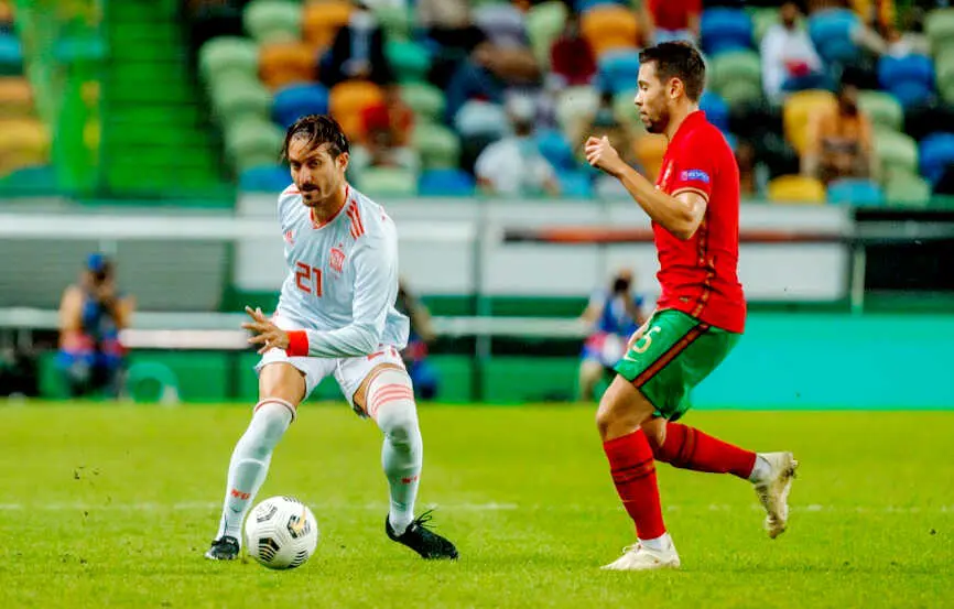 Jos&eacute; Campa&ntilde;a el d&iacute;a de su debut con la Selecci&oacute;n Espa&ntilde;ola. Foto: Se F&uacute;tbol