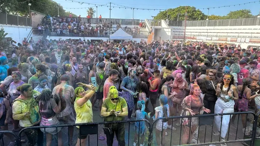  Holi, fiesta de los colores 2025 / E. Arteaga 