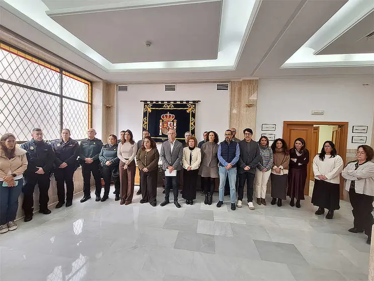 Minuto de Silencio en la Delegaci&oacute;n del Gobierno