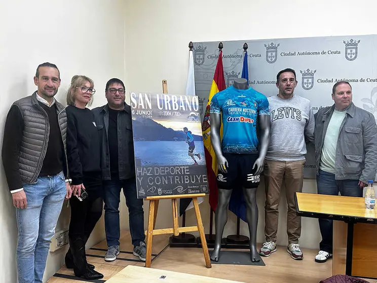 Presentaci&oacute;n de la 'IX Carrera Montes de Ceuta' / Mohamed Ettouileb