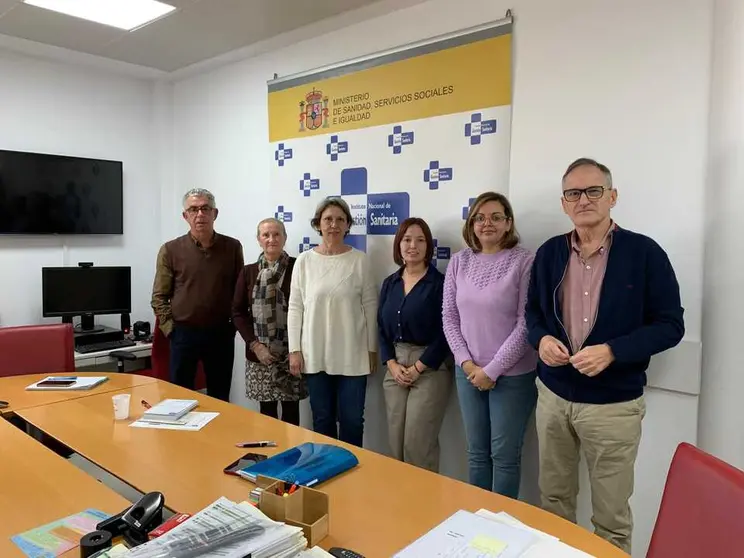 Jes&uacute;s Lopera junto a parte del equipo directivo de INGESA