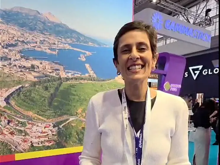 La vicepresidenta segunda y consejera de Hacienda, Kissy Chandiramani, en el ICE 2026 de Barcelona