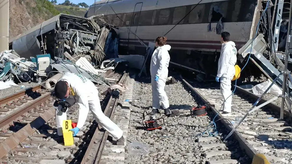 Investigaci&oacute;n del accidente de Adamuz / web.guardiacivil.es