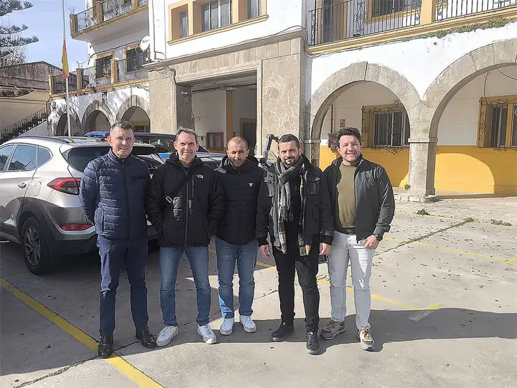 FSC-CCOO visita a los trabajadores de Defensa
