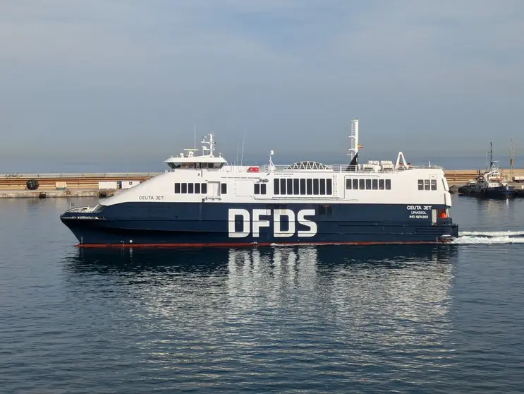 Ceuta Jet, ferry de DFDS. Foto: Rafa B&aacute;ez