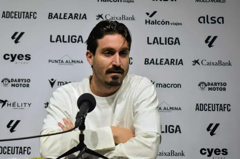 Jos&eacute; Campa&ntilde;a, nuevo jugador de la AD Ceuta FC. Foto: Rafa B&aacute;ez