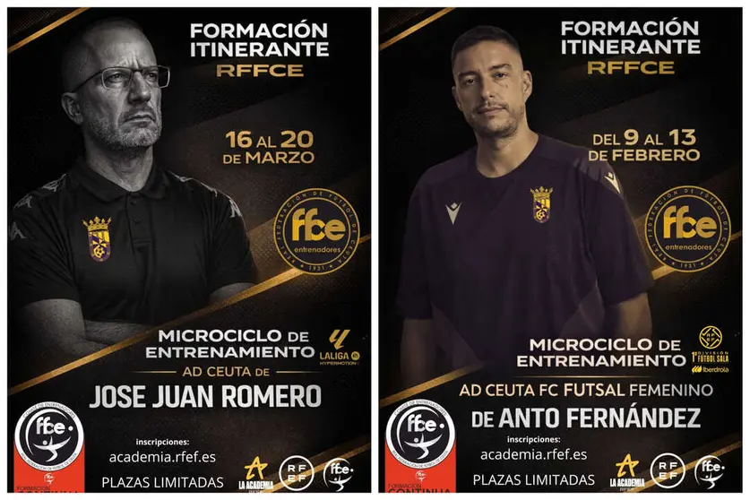 Jos&eacute; Juan Romero y Anto Fern&aacute;ndez, protagonistas en la Escuela de Entrenadores de la RFFCE