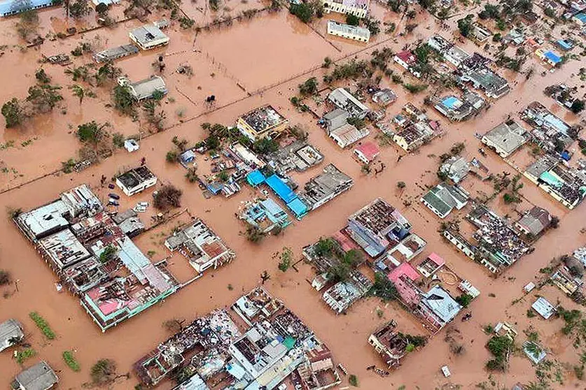 Mozambique, 2019. Tras el paso del cicl&oacute;n Idai, fuertes aguaceros arrasaron hogares, cultivos e infraestructura esencial del pa&iacute;s