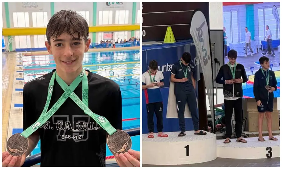 Jaime L&oacute;pez Gal&aacute;n consigue dos medallas en el Campeonato de Andaluc&iacute;a de Nataci&oacute;n