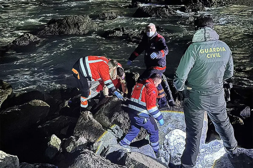 Rescate en el espig&oacute;n del Revell&iacute;n