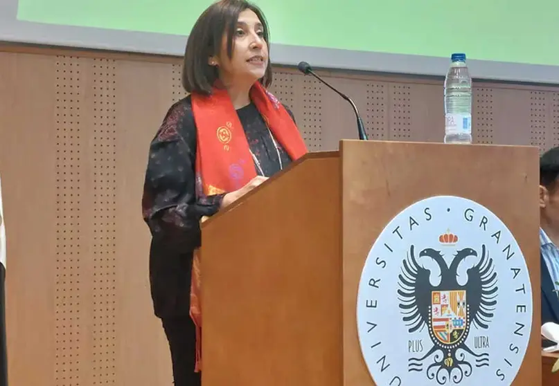 Sony Vashdev Lalwani, galardonada con el premio Mar&iacute;a de Eza 2026 / Archivo
