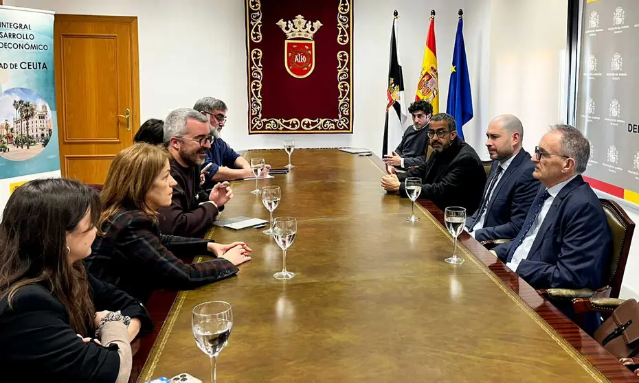 Reuni&oacute;n del delegado del Gobierno con el secretario de Estado de Sanidad y la directora general de INGESA