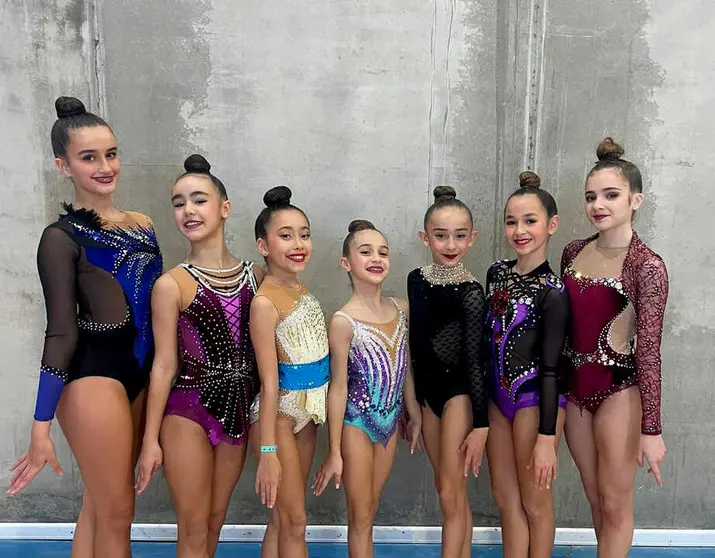 El Club Gimnasia R&iacute;tmica Ceuta logra un exitoso comienzo de temporada con cuatro oros y una plata