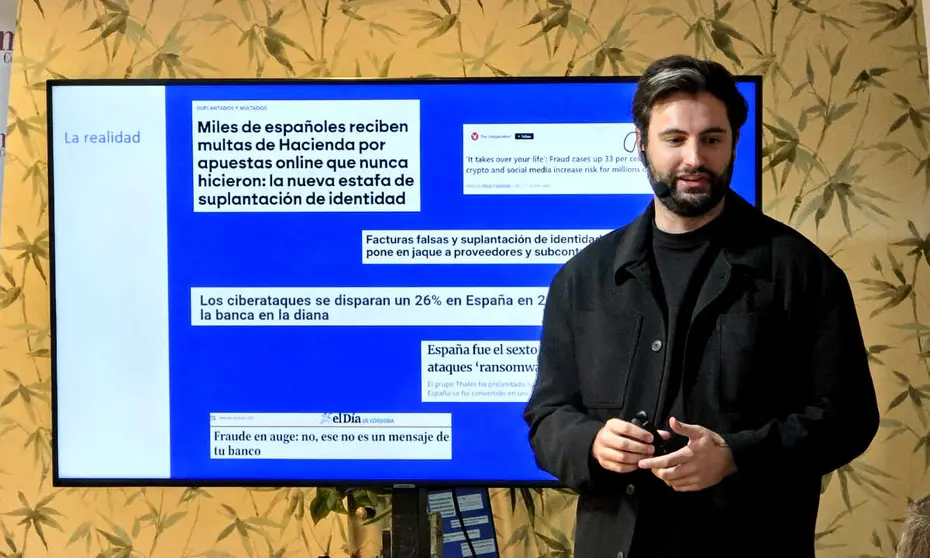 Ponencia de Javier San Juan Pav&oacute;n, responsable de proyectos de ciberseguridad e identidad digital del Grupo VarGroup _ Laura Ortiz