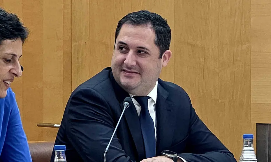 El consejero de Fomento durante su comparecencia de este lunes / Laura Ortiz