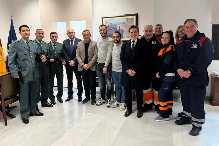 Encuentro en el despacho del delegado del Gobierno