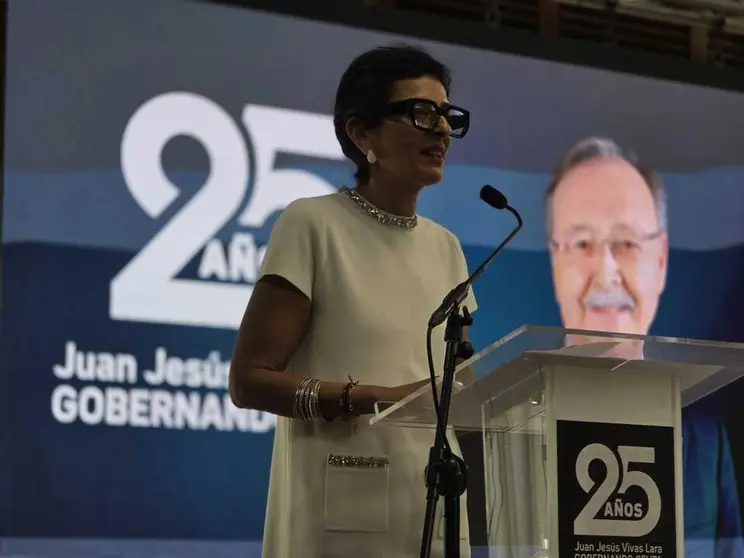 Kissy Chandiramani durante su intervenci&oacute;n en el acto / Laura Ortiz