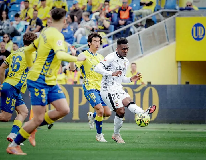 El Ceuta sufre una dura derrota en Las Palmas. Foto: AD Ceuta FC / Zaki