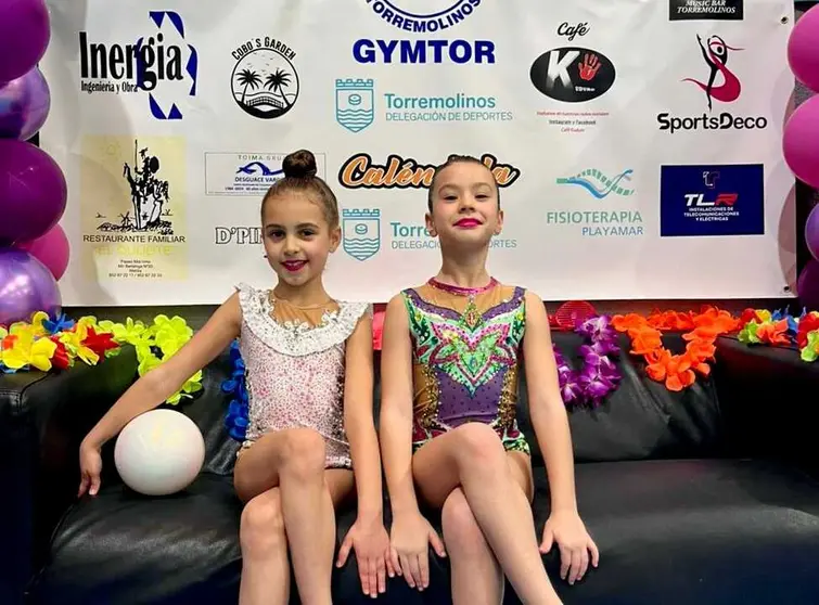 Integrantes del Club Gimnasia R&iacute;tmica de Ceuta.