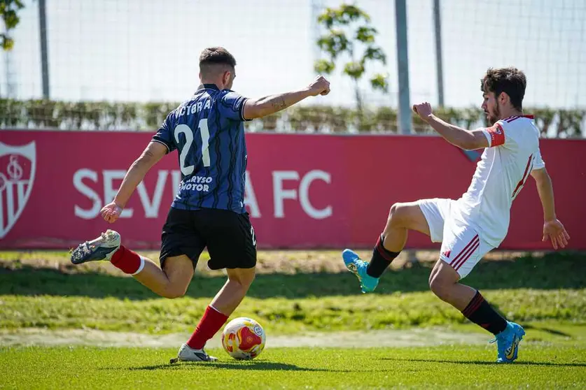 El filial de la AD Ceuta FC cae en Sevilla y suma su segunda derrota consecutiva