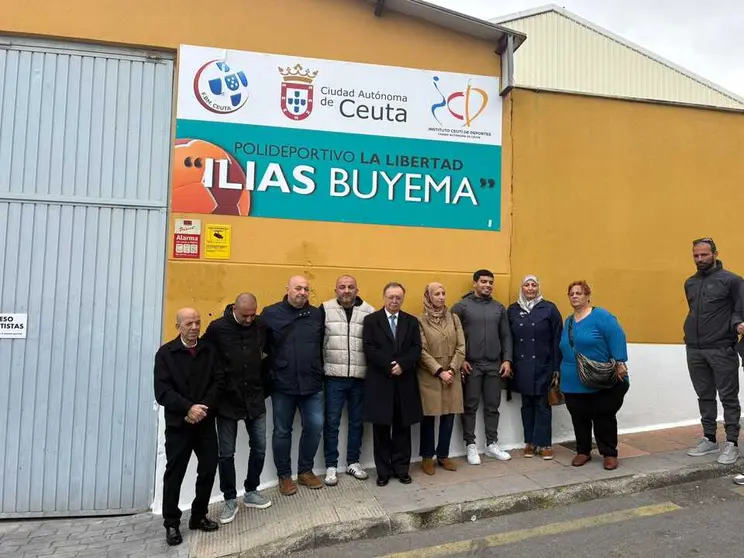 Ilias Buyema en el recuerdo: el pabell&oacute;n de La Libertad cambia de nombre con un emotivo acto