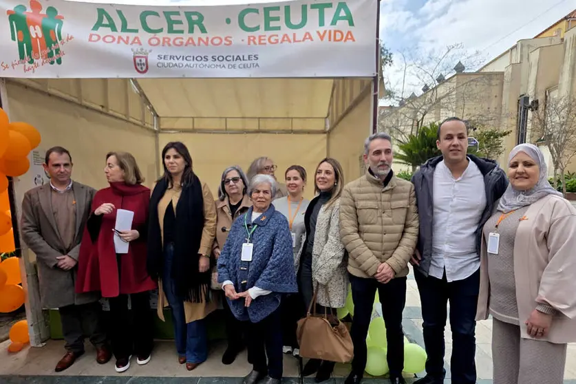 Stand de Alcer con motivo del D&iacute;a Mundial del Ri&ntilde;on / Laura Ortiz