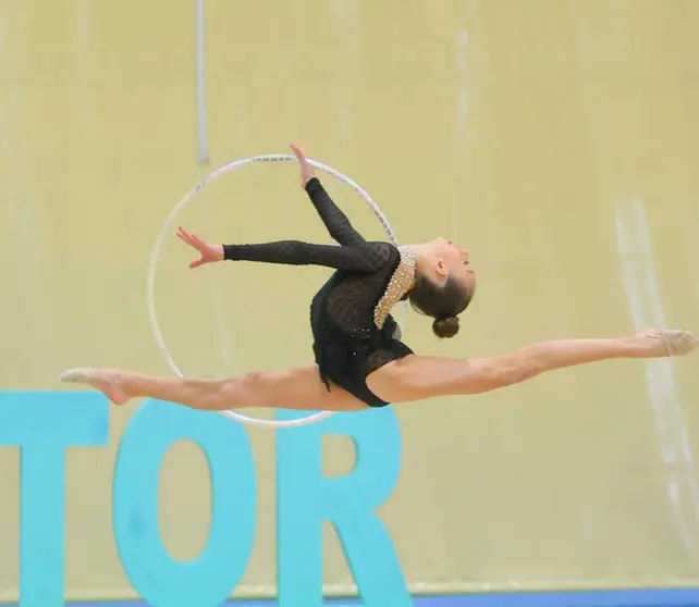 Sof&iacute;a R&iacute;os se clasifica para el Campeonato de Espa&ntilde;a de gimnasia r&iacute;tmica 