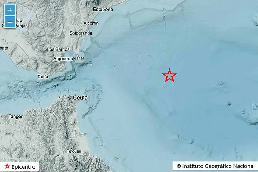 Terremoto en el Mar de Albor&aacute;n / IGN