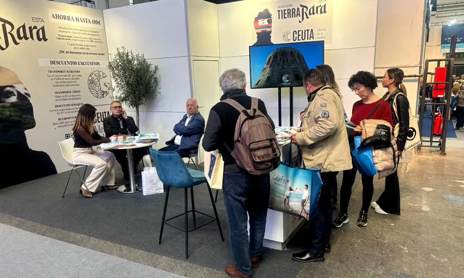 Ceuta, presente en B-Travel, en Barcelona