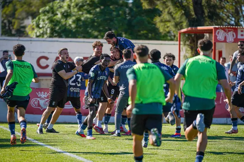Encuentro entre el filial el Chiclana CF y el filial de la AD Ceuta FC