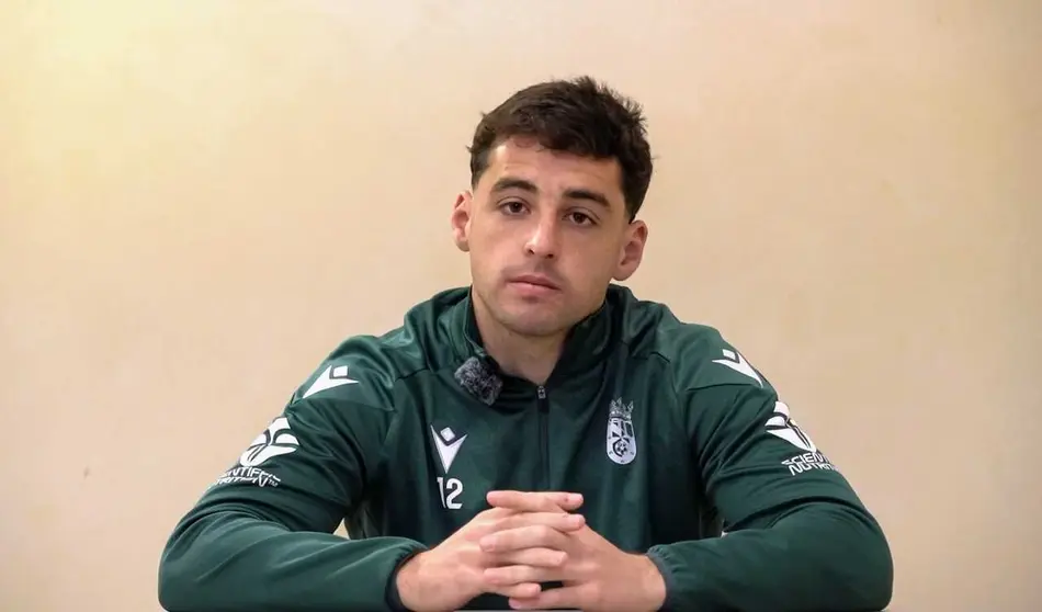 Marino Illescas, jugador de la AD Ceuta FC