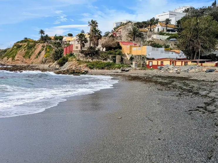 Playa de San Amaro. Foto: Rafa B&aacute;ez