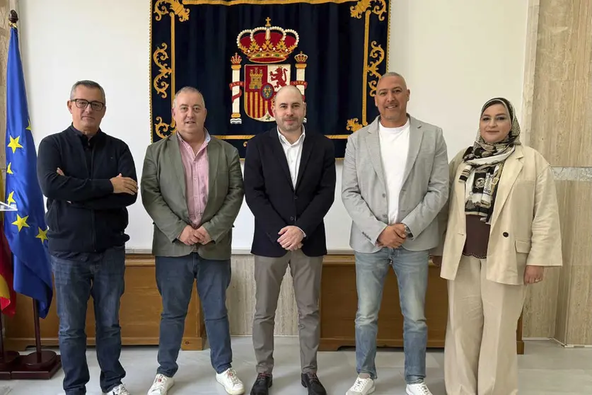 Visita del responsable federal de construcci&oacute;n y miner&iacute;a, Sergio Estela