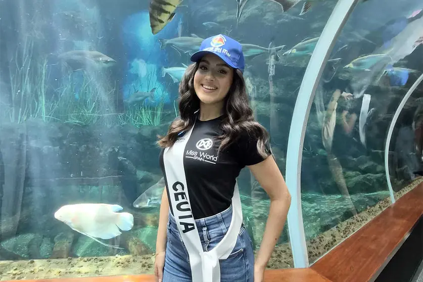 Alejandra Ortega en el Certamen Miss World Spain en Gran Canaria