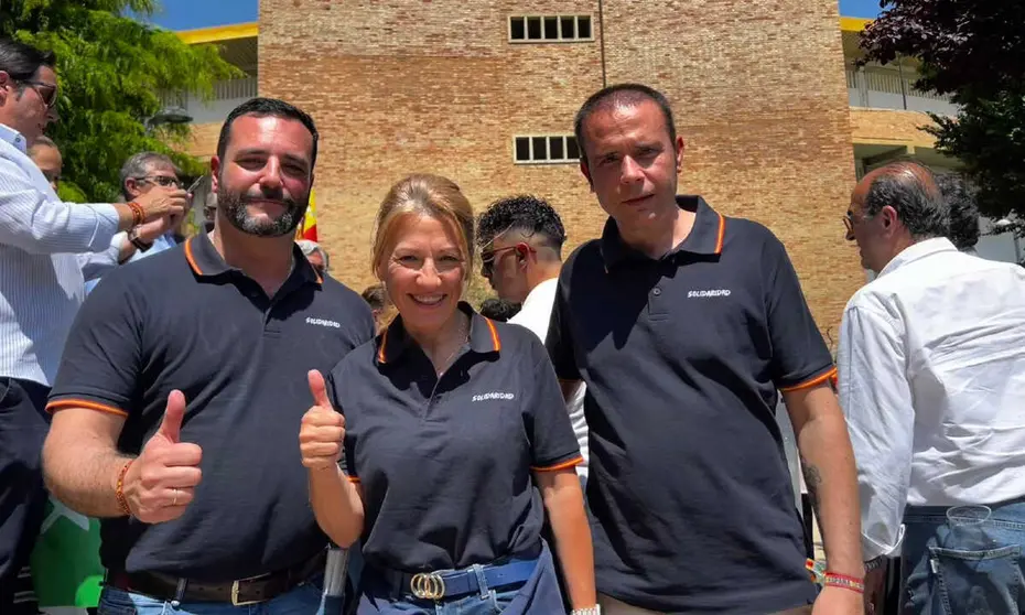 La representante de Solidaridad Ceuta en el acto celebrado en Ja&eacute;n