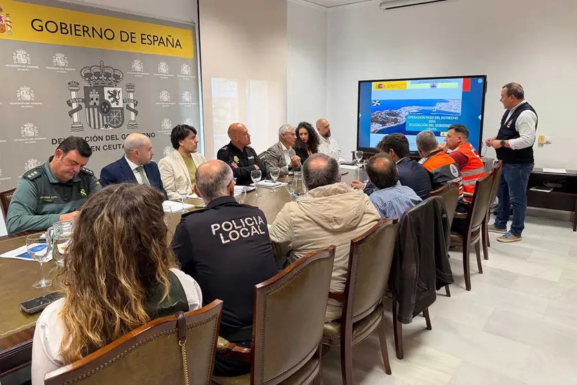 Reuni&oacute;n de coordinaci&oacute;n de la Operaci&oacute;n Paso del Estrecho 2026