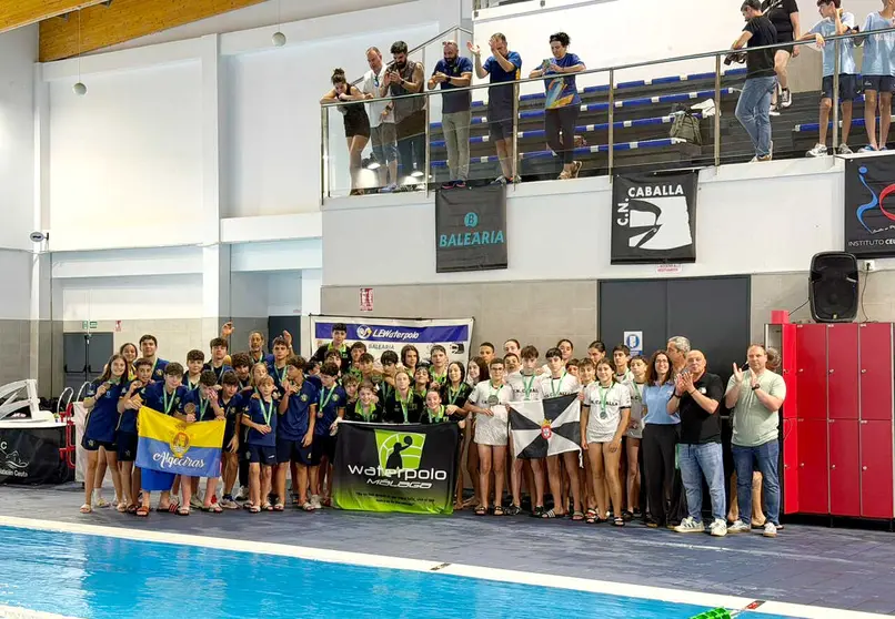 El CN Caballa pierde en los penaltis la final del Campeonato de Andaluc&iacute;a infantil de waterpolo ante M&aacute;laga