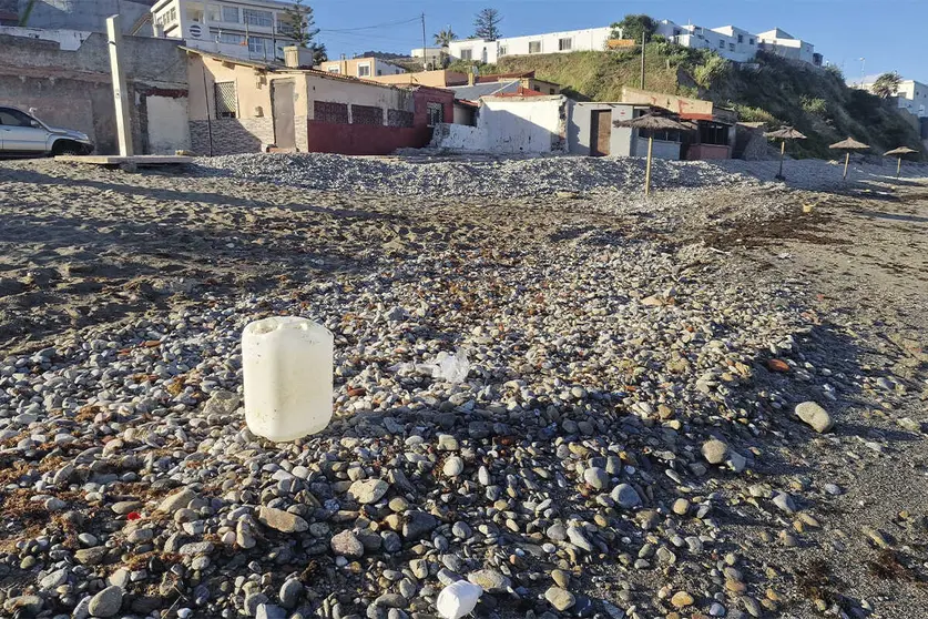 Playa de San Amaro en mayo de 2026