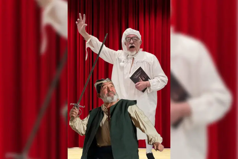 Manolo Merlo y Juan de Dios L&oacute;pez durante la presentaci&oacute;n del libro &lsquo;Qui&eacute;n dispar&oacute; primero&lsquo;