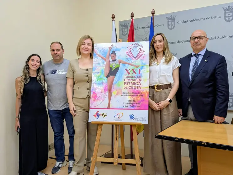 Presentaci&oacute;n de la Gym Ceuta Cup. Foto: Rafa B&aacute;ez