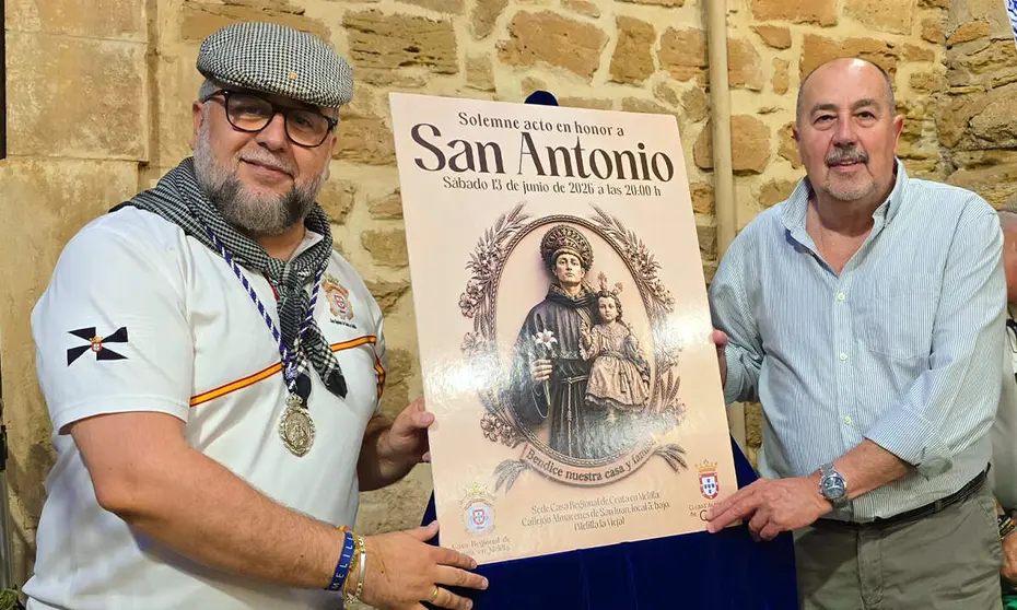 Presentaci&oacute;n del cartel de San Antonio en la Casa de Ceuta en Melilla